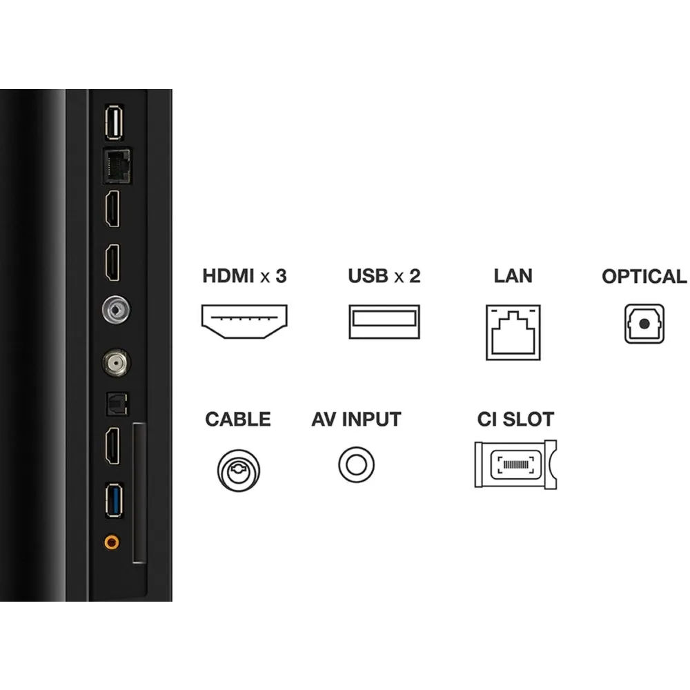 TCL 75P755K P755K 75 Inch P755K 4K UHD HDR LED Smart Android TV 2024