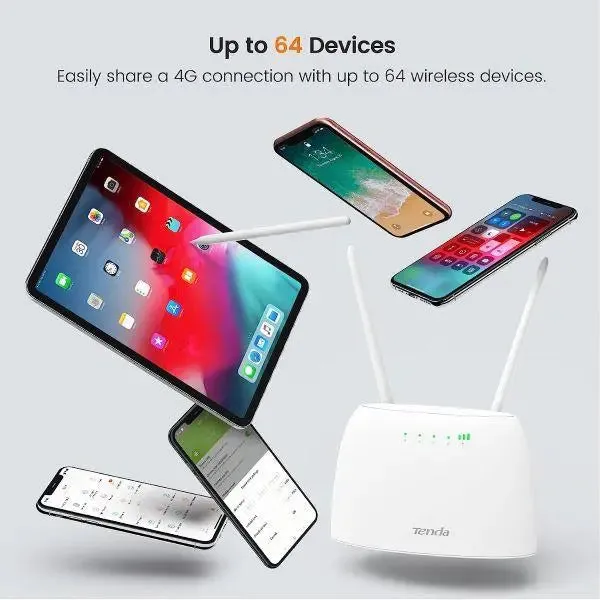 Tenda 4G07 AC1200 Dual Ban WiFi  4G LTE Router