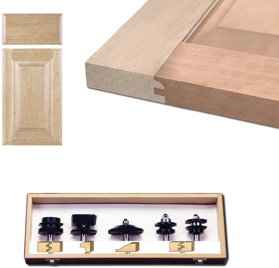 Timberline TRS-100 5 Piece Cabinet Door Making Set
