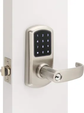 TownSteel E-Elite 5000 Series Grade 1 Touch Screen Electronic Lock w/WiFi -Satin Chrome