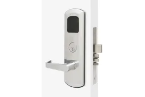 TownSteel E-Kontos 1B 5000 Series Grade 1 Electronic Mortise Lockset RF(WIFI) -Satin Chrome