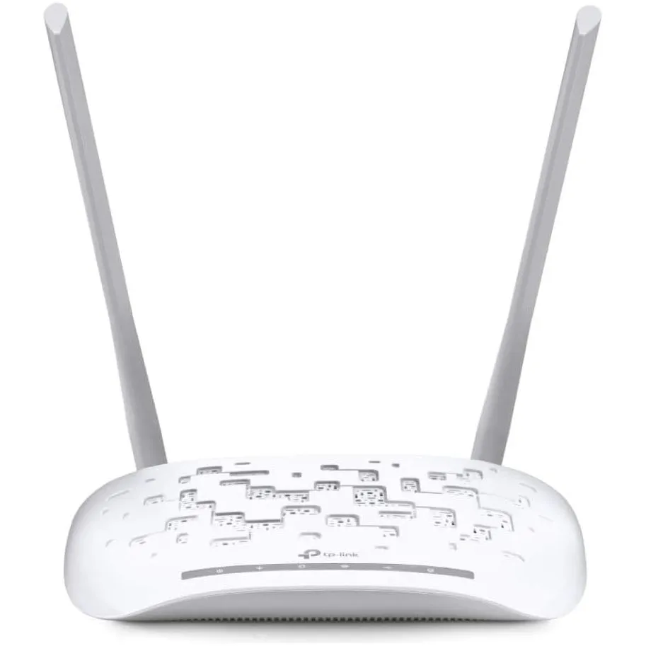 TP-Link 300 Mbps Wireless N USB VDSL/ADSL Modem Router, Single-Band, Broadband Speed Up To 100 Mbps, Versatile Connectivity, 4xFast Ports, USB 2.0, TP-Link Tether App, Easy setup(TD-W9970)