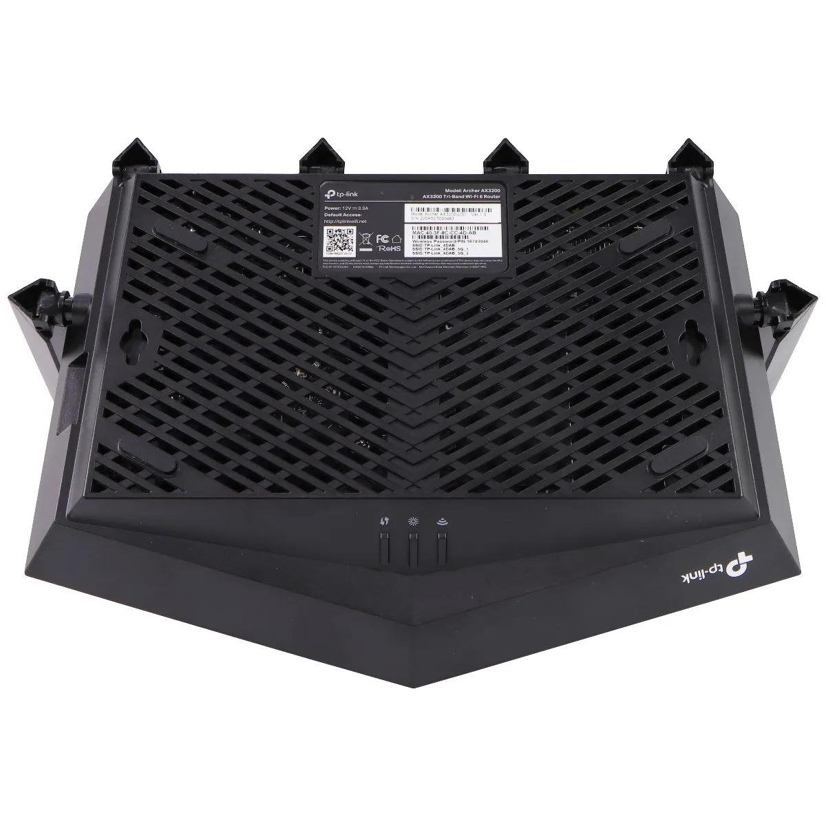 TP-Link (Archer) AX3200 Tri-Band 7-Stream Wi-Fi 6 Router - Black