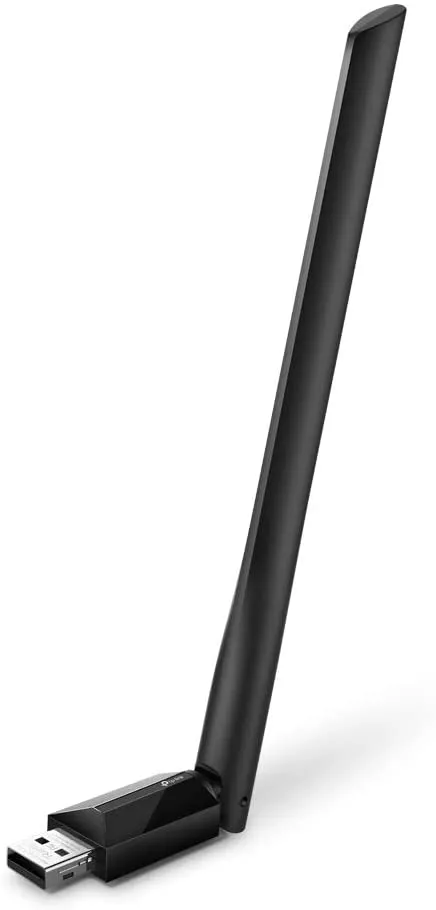 TP-LINK (Archer T2U Plus) AC600 (433 200) High Gain Wireless Dual Band USB Adapter