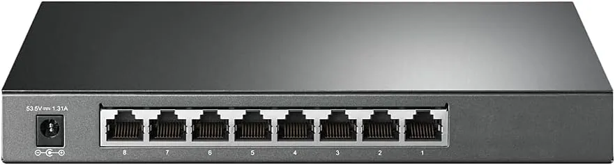 TP-Link TL-SG2008P JetStream 8-Port Gigabit Smart Switch with 4-Port PoE  (62W)
