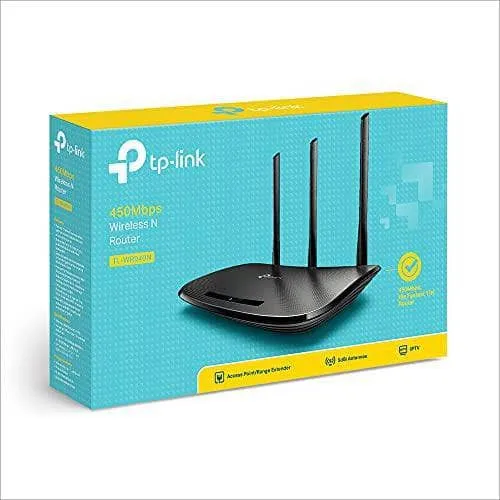 TP-Link TL-WR940N 450Mbps Wireless and Router - Black