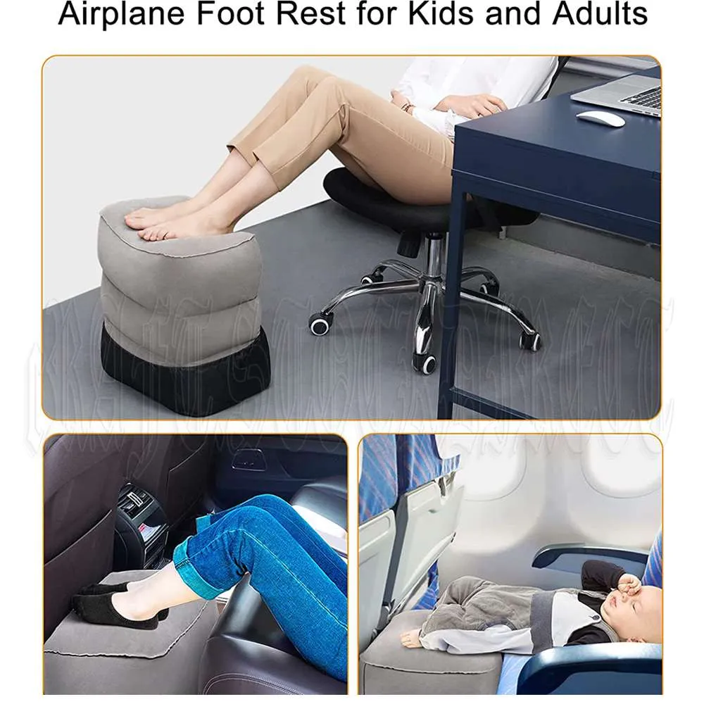 Travel Inflatable Footrest Travel Air Cushion