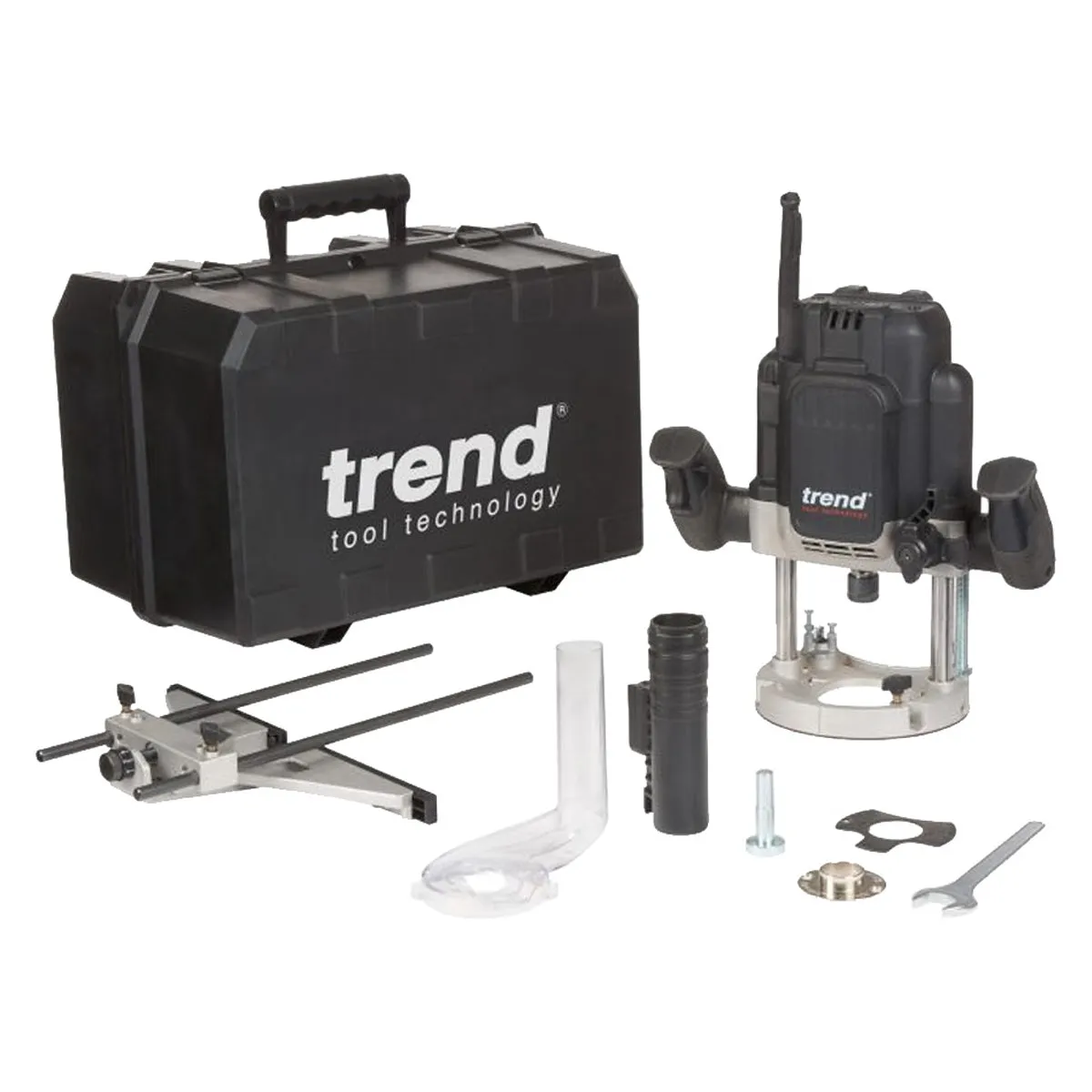 Trend T12EK 1/2" Variable Speed Plunge Router 2300W 240V
