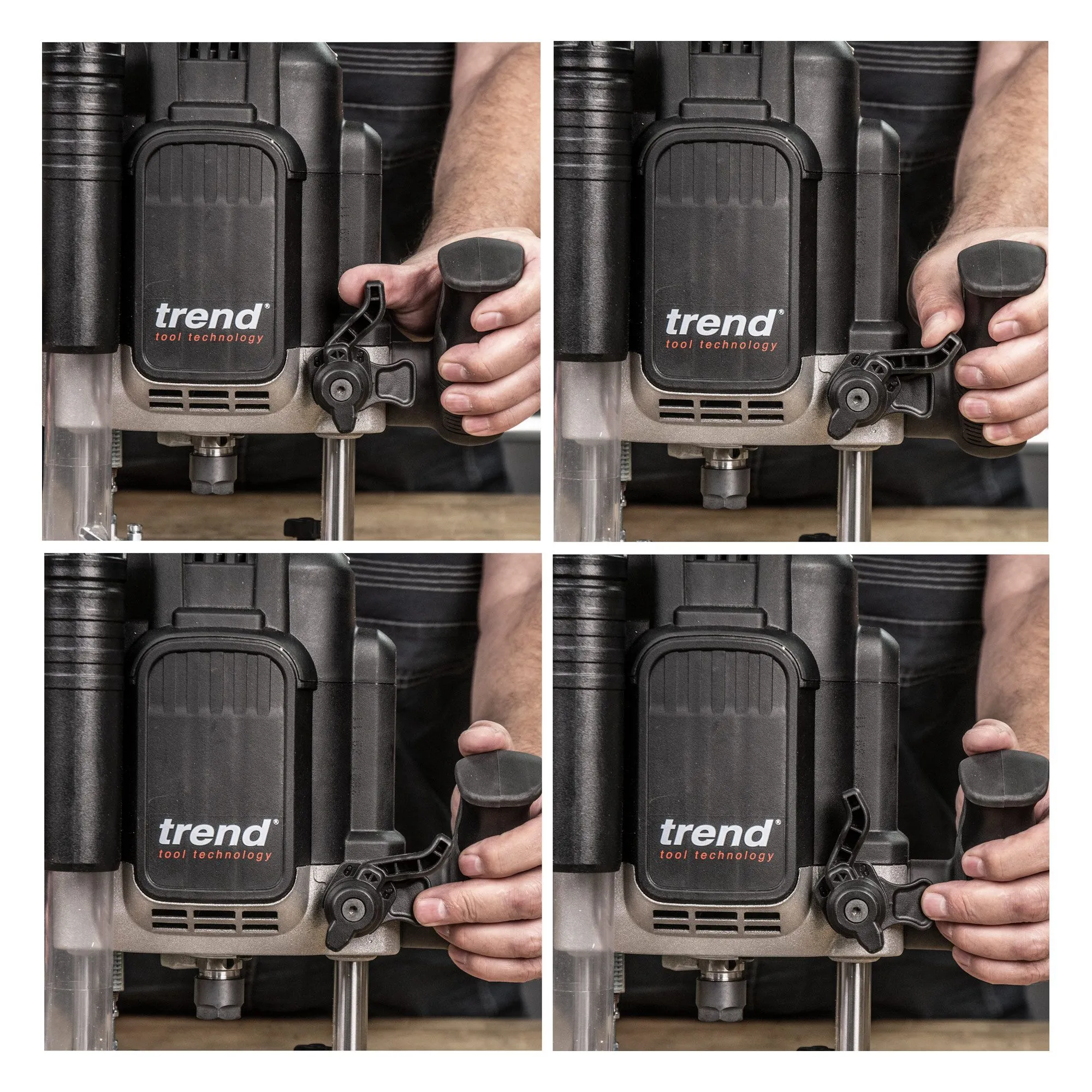 Trend T12ELK 1/2" Variable Speed Plunge Router 2100W 110V