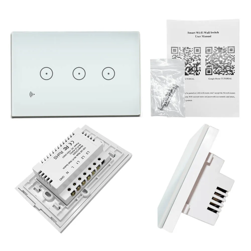 TUYA EACHEN Wall Touch Switch (Neutral wire required) TUYA/Smart Life