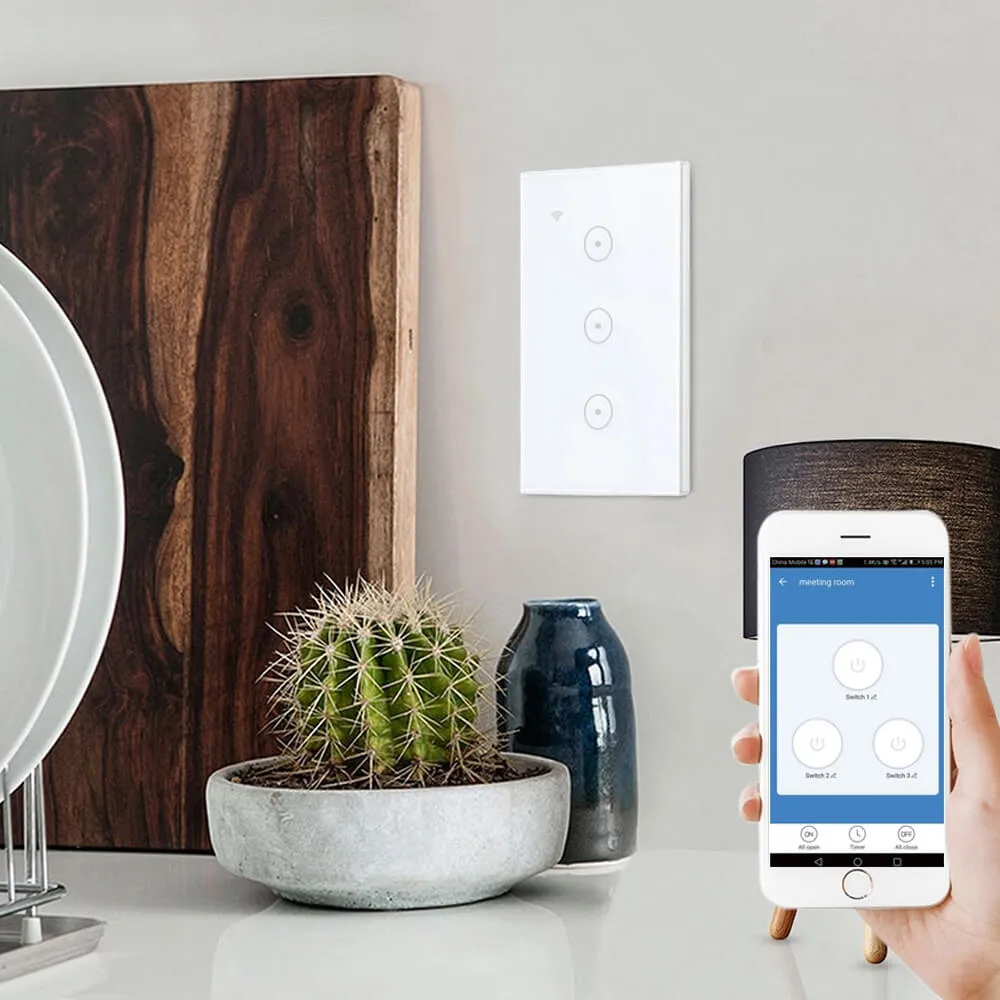 TUYA EACHEN Wall Touch Switch (Neutral wire required) TUYA/Smart Life