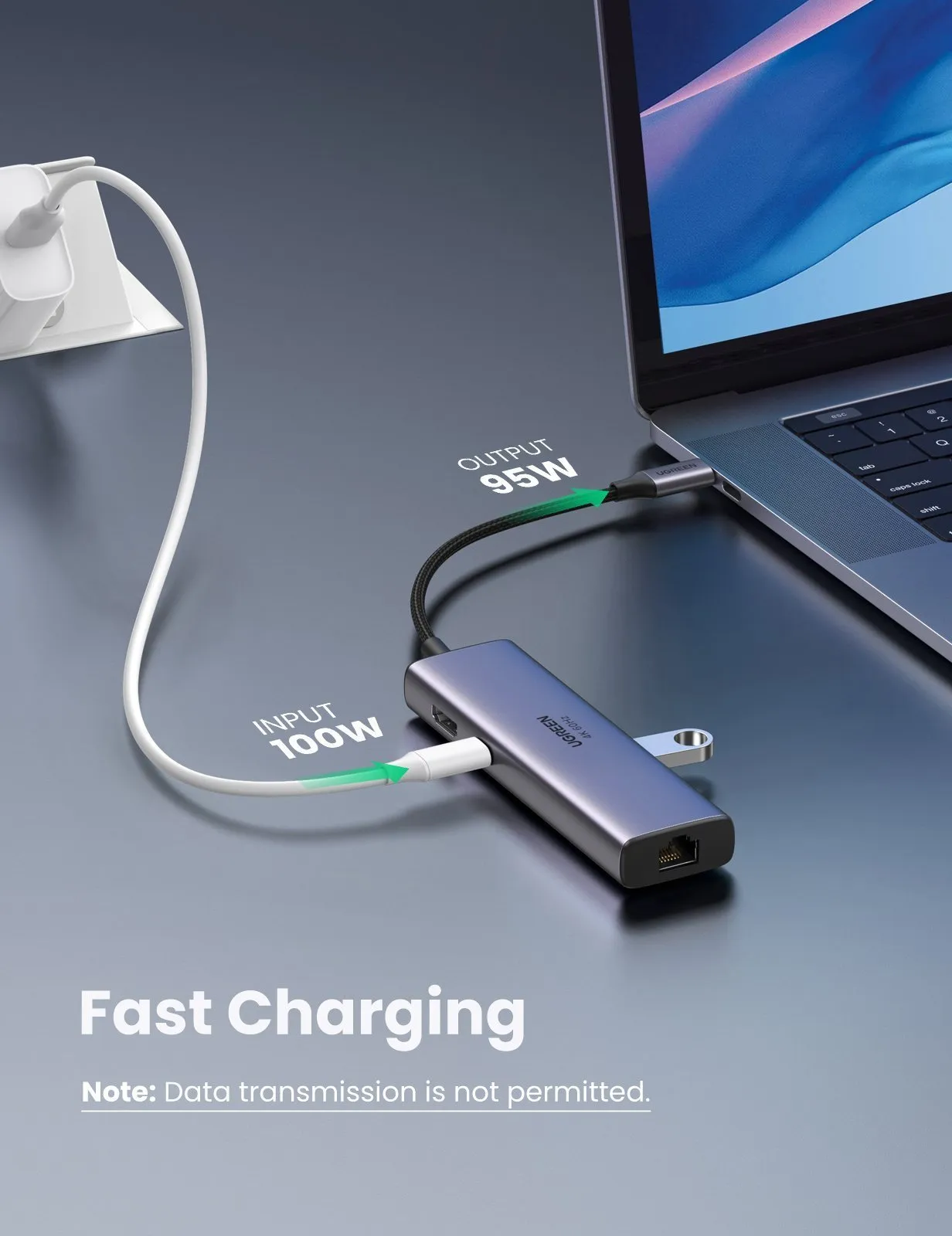 UGREEN 7-in-1 4K HDMI USB C Hub