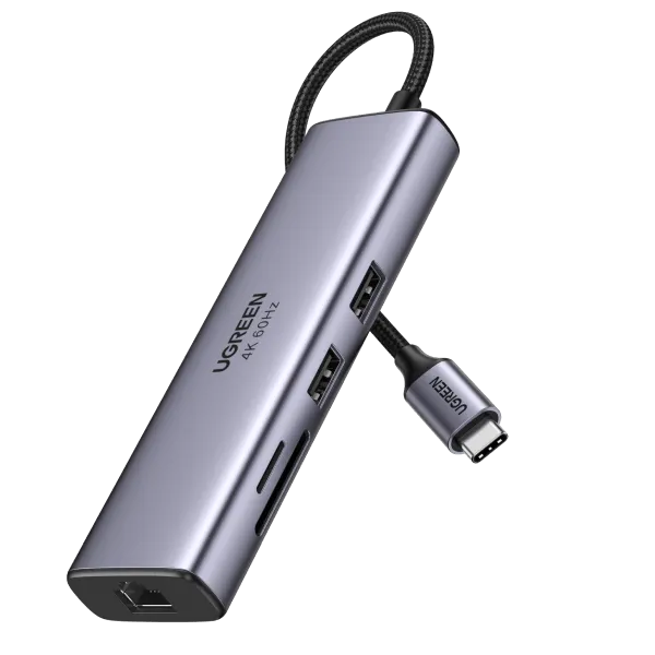 UGREEN 7-in-1 4K HDMI USB C Hub