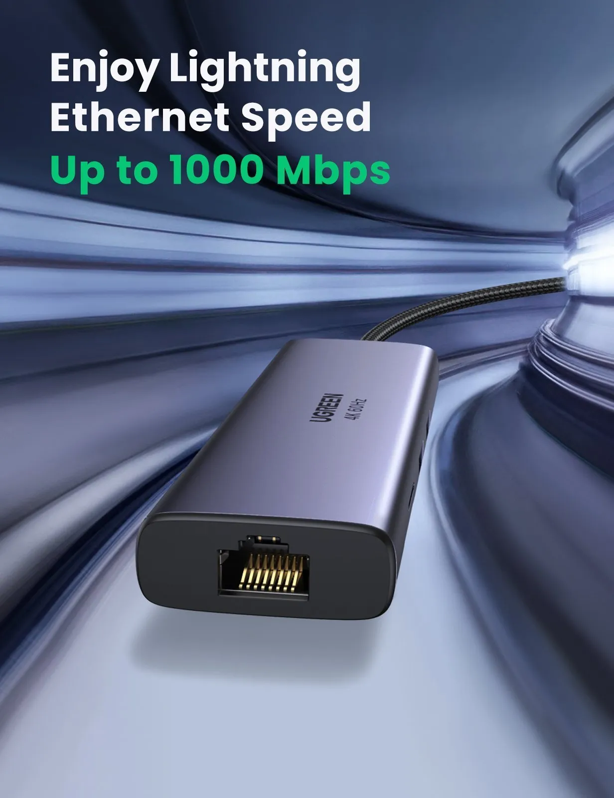 UGREEN 7-in-1 4K HDMI USB C Hub