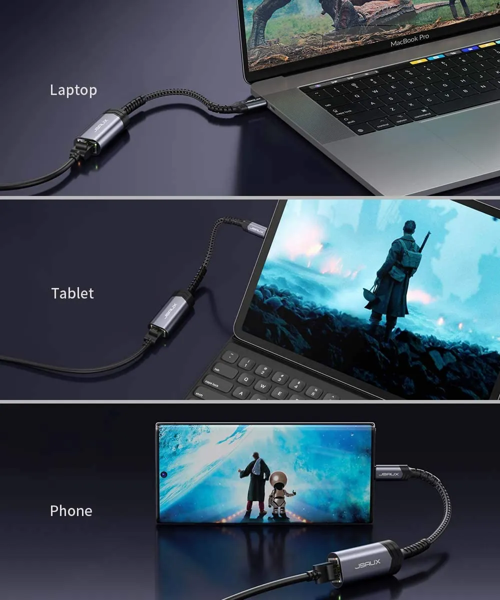 USB C to RJ45 Adapter