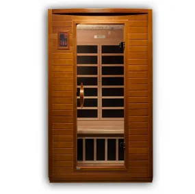 Versailles 2-person Low EMF Infrared Sauna - Canadian Hemlock