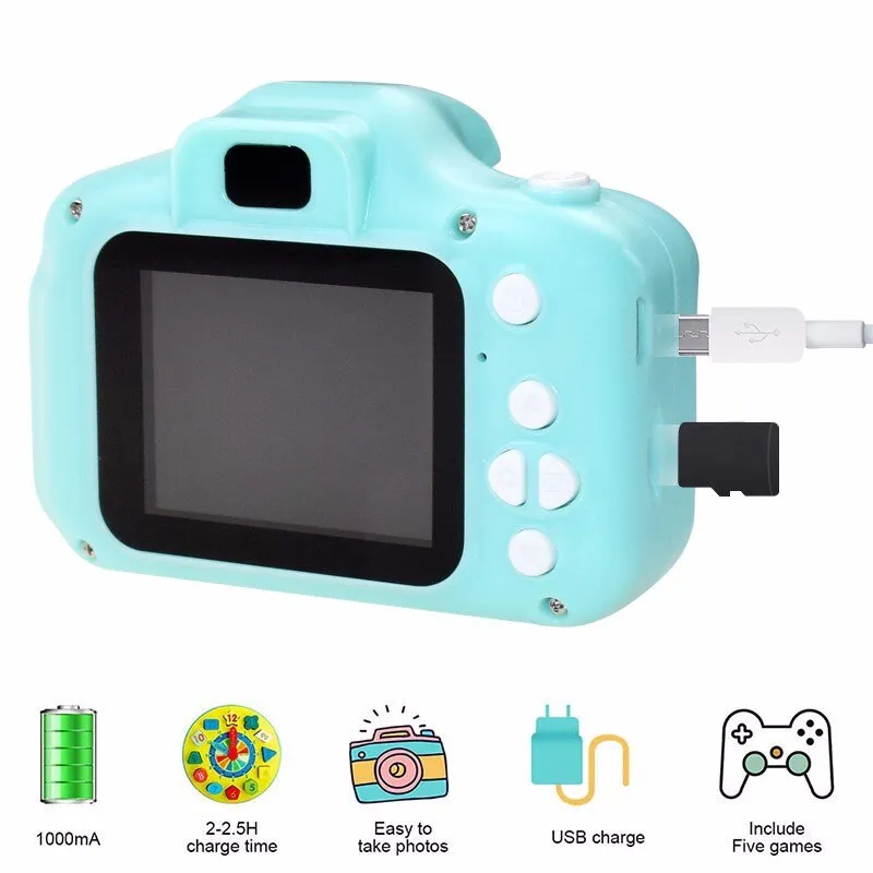 Video Recorder HD Digital Camera Kids Educational Toys