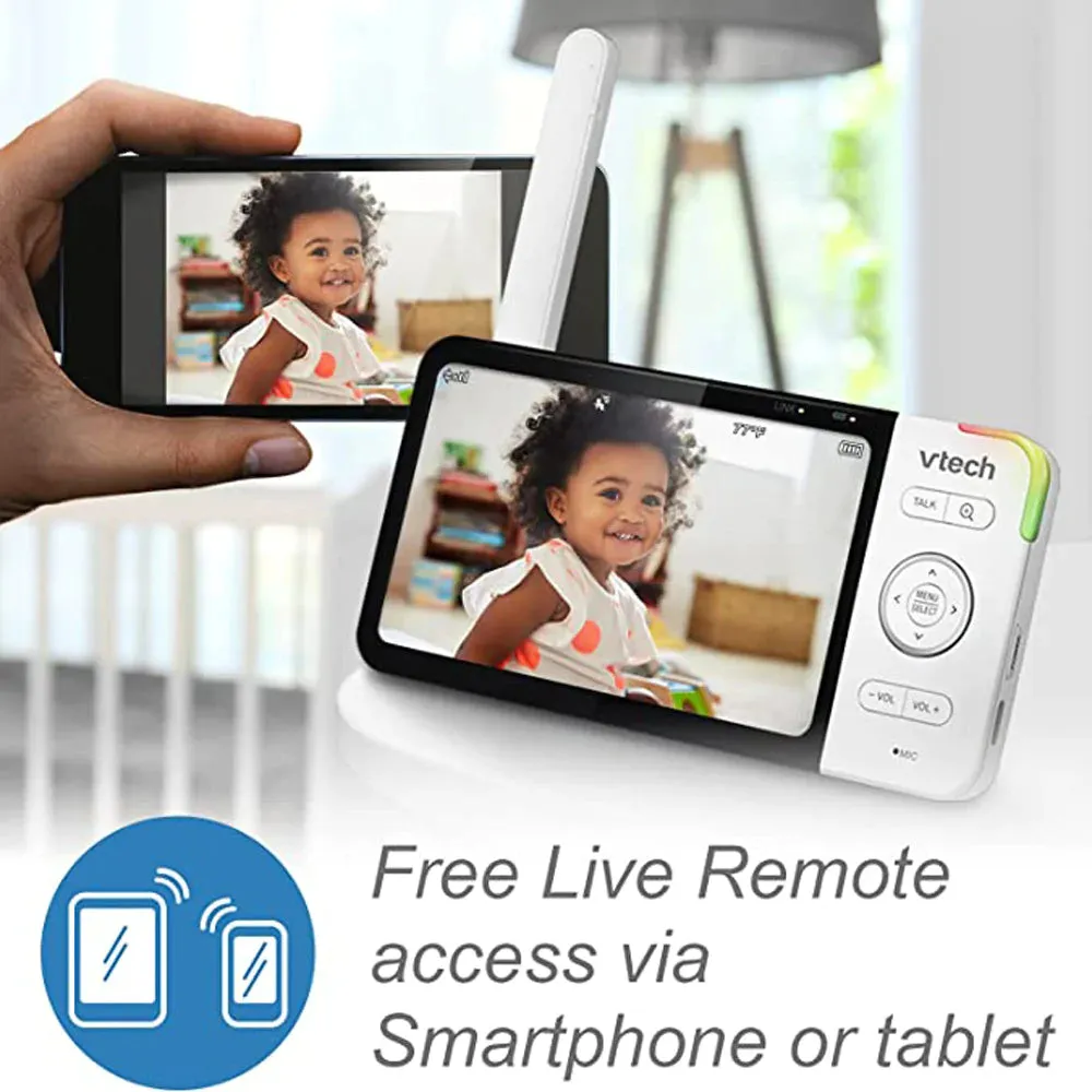 VTech RM5764HD HD Pan & Tilt Video Monitor With Remote Access