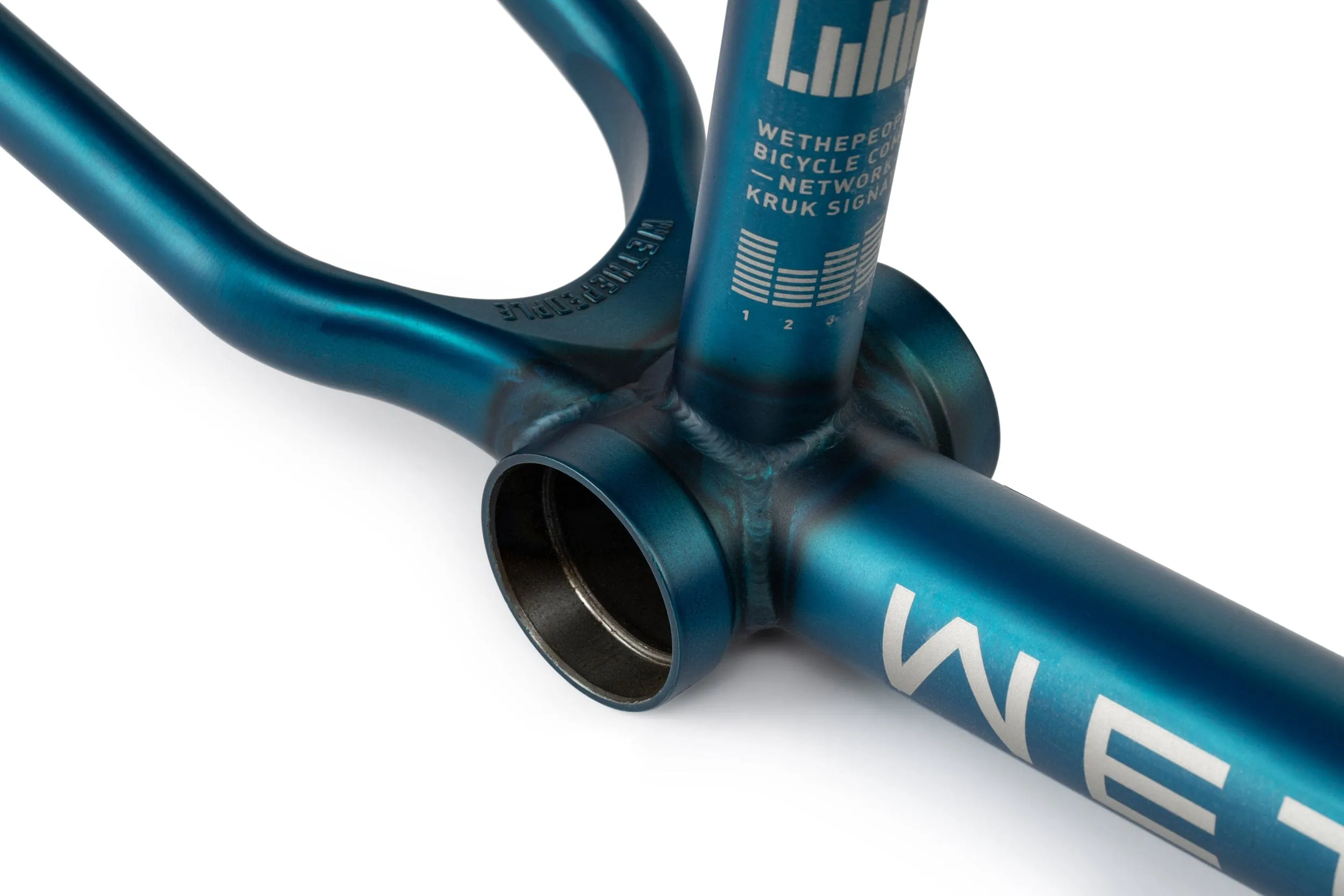 We The People Network Dan Kruk Frame Matt Translucent Teal