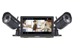 Wireless HD camera system for home monitoring