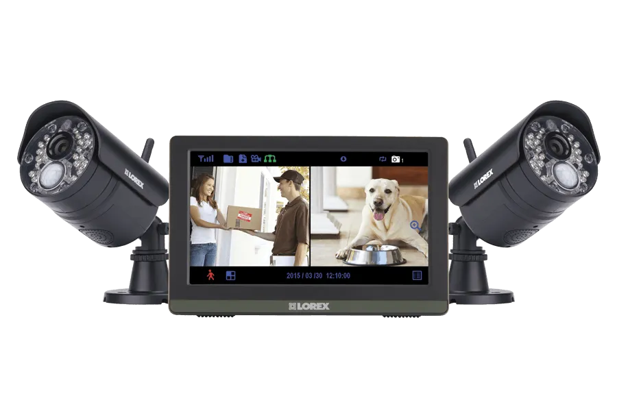 Wireless HD camera system for home monitoring