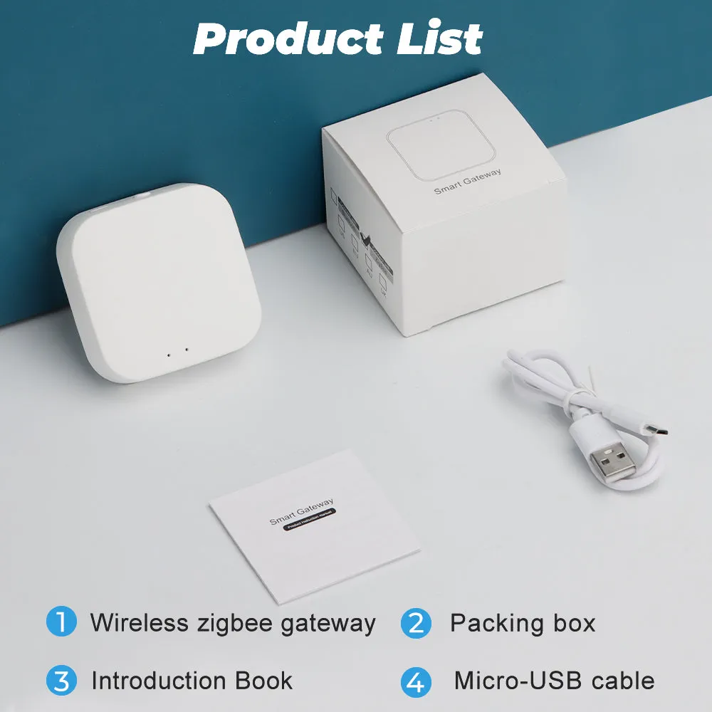 Wireless Hub Zigbee 3.0 Remote Control Smart Life Tuya Zigbee Gateway With Alexa Google Home