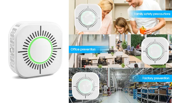Wireless Smoke Detector 433MHz Fire Security Alarm
