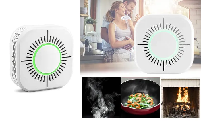 Wireless Smoke Detector 433MHz Fire Security Alarm