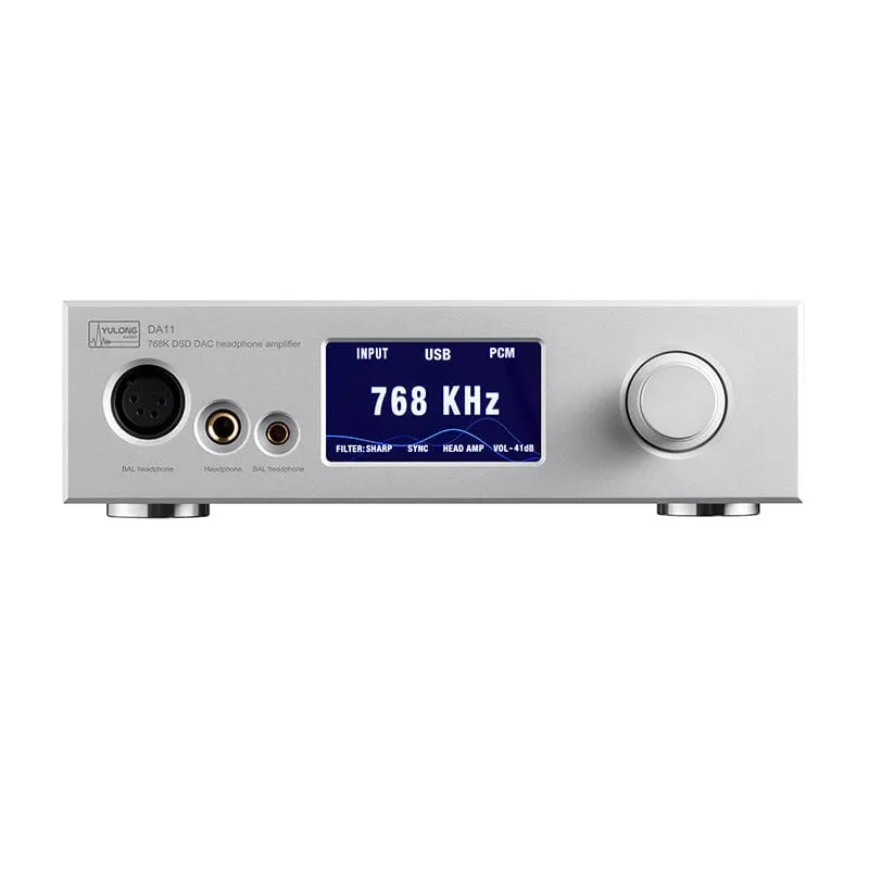 Yulong DA11 ES9038PRO Desktop DAC Amplifier Pre-Amp All in One
