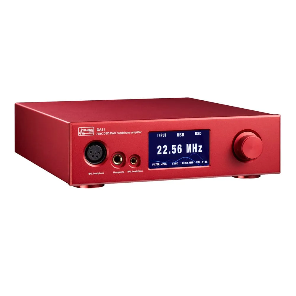 Yulong DA11 ES9038PRO Desktop DAC Amplifier Pre-Amp All in One